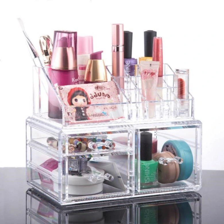 High Quality Acrylic Cosmetic Storage Box Nail Polish Display Case