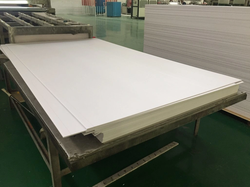 Factory wholesale 3-30mm decoration material PVC WPC sheet board wall panel