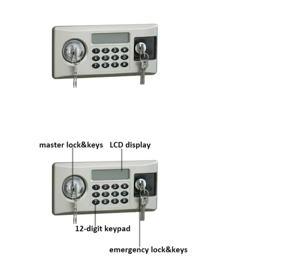 Home Office Use Electronic Digital Security Fire Resistant Lock Filing Cabinet