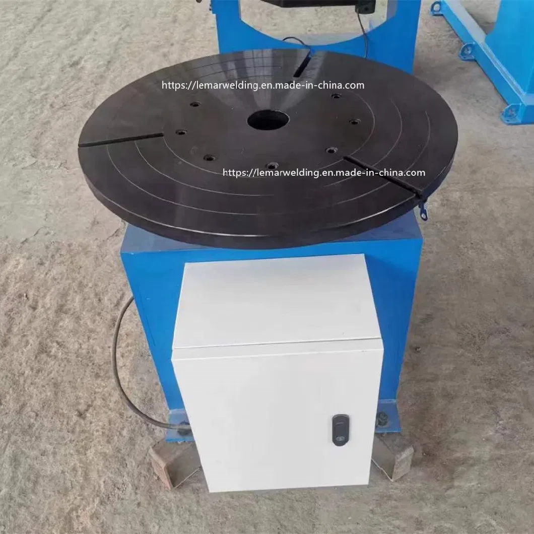 Automatic Turn Welding Turntable Table Capacity 600kg Tilt 135 Degree