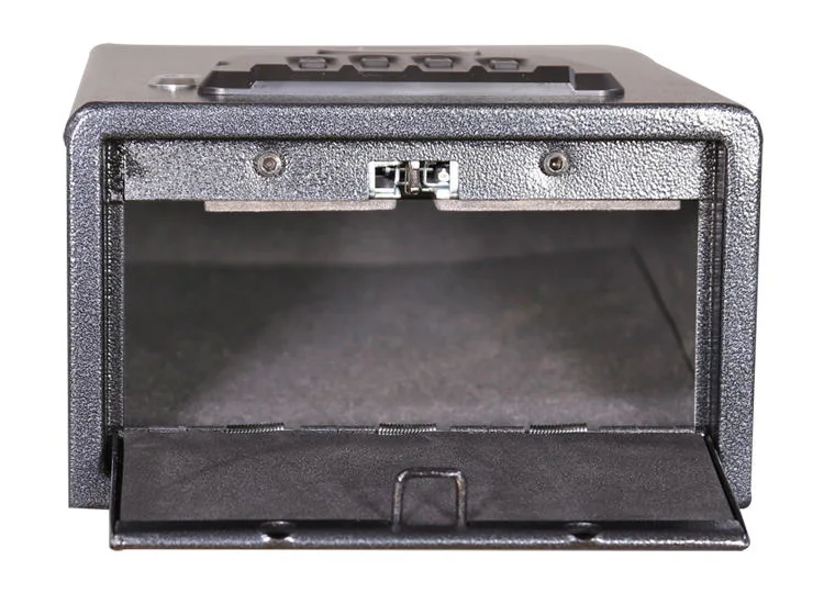 Pistol Hand Gun Safes, Heavy Steel Construction Portable Small Metal Quick Access Portable Gun Safe Box Pistol Safe/