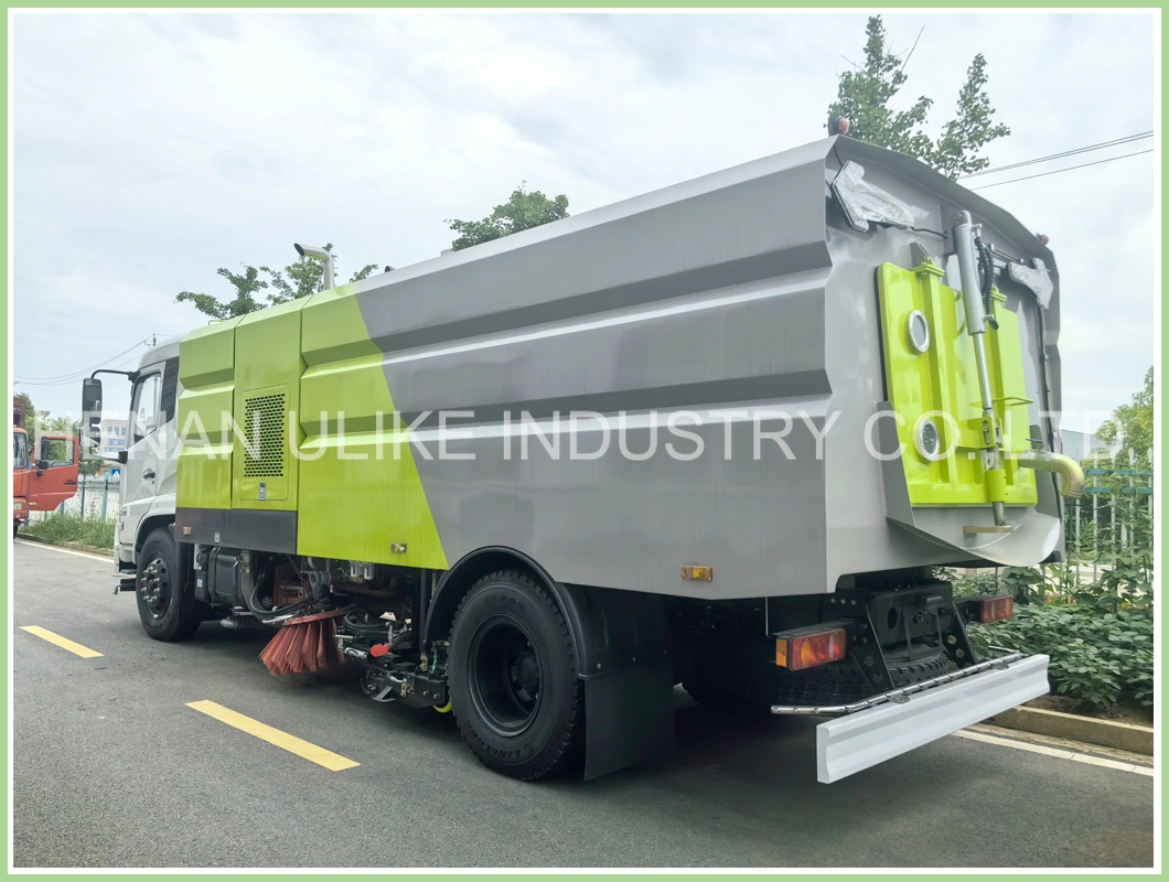 Dongfeng HOWO JAC Sweeper-Washer Truck Good Quality LHD/Rhd 5m3 9m3 15m3 Road Street Outdoor Sweeper-Washer Truck