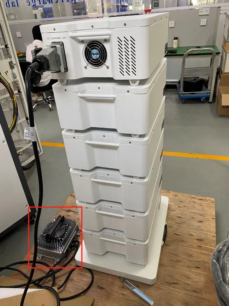 Customize Stacked 19kwh DC Charger Parking Rescue Commercial or Home Portable New Energy Storage Charging Pile