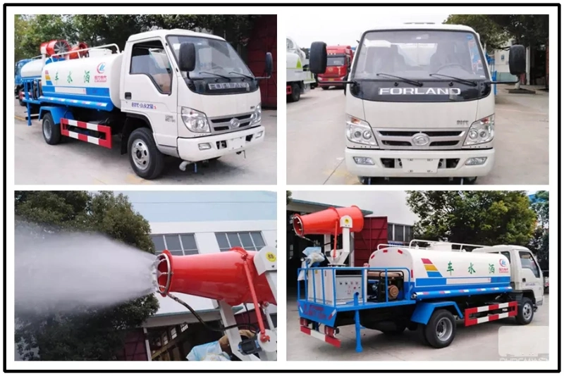 Popular 80m 100m Fog Gun Disinfectant Sprayer Truck for Sale