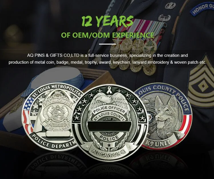 Customized Challenge Coin with Antique Silver and Gun Shape Crafts Coin (coin-144)