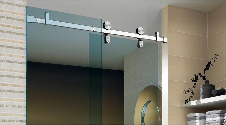 OEM Bathroom Shower Glass Enclosure Hardware Fittings Grab Bar Single Side Door Handle &amp; Towel Bar Combo