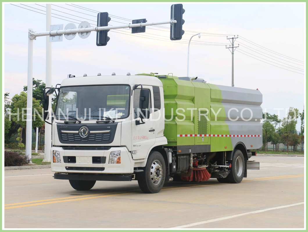 China Factory Washing Sweep Truck Dongfeng Street Hydraulic Cleaning Diesel Environment Vehicles Machine Road Sweeper Truck