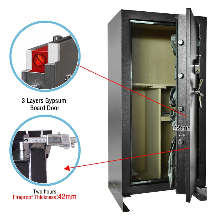 Large Capacity Gun Display Safe Cabinet