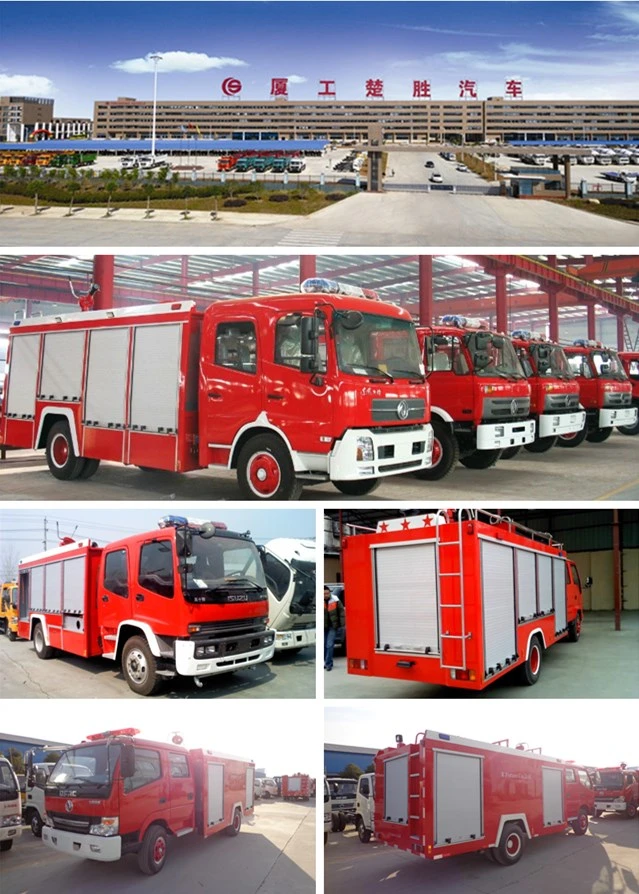 Brand New Standard Fire Truck Dimensions 10, 000 Liters Foton Fire Fighting Rescue Truck Price