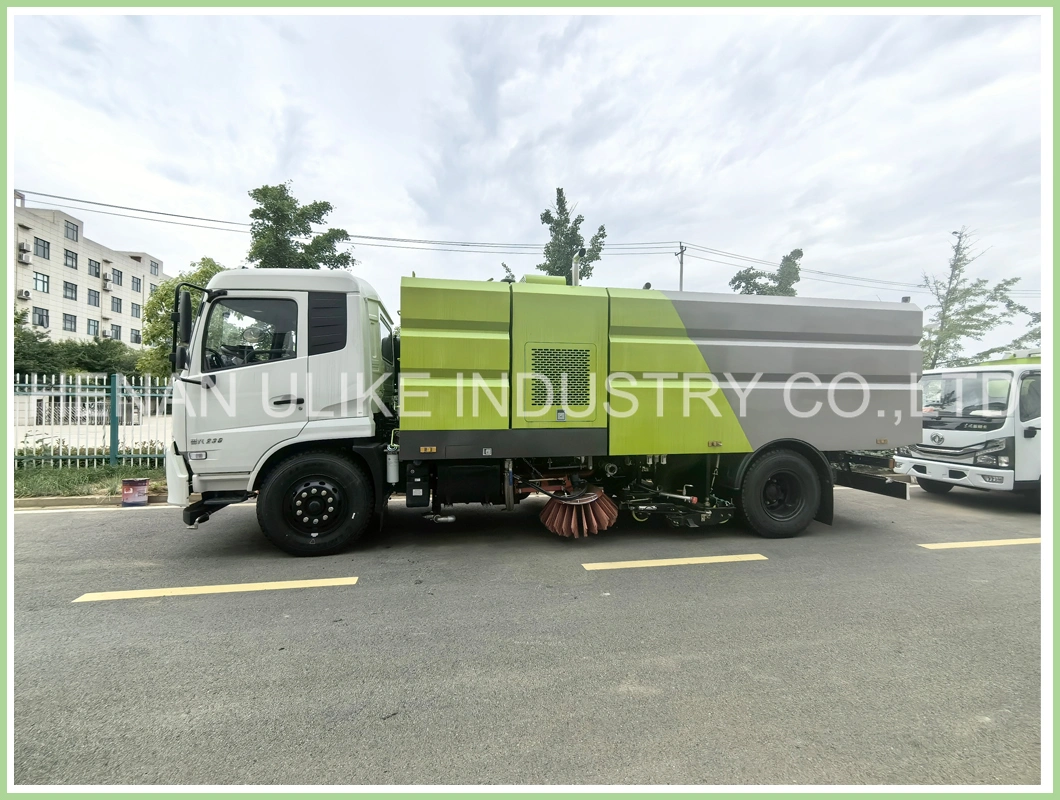 Dongfeng HOWO JAC Sweeper-Washer Truck Good Quality LHD/Rhd 5m3 9m3 15m3 Road Street Outdoor Sweeper-Washer Truck