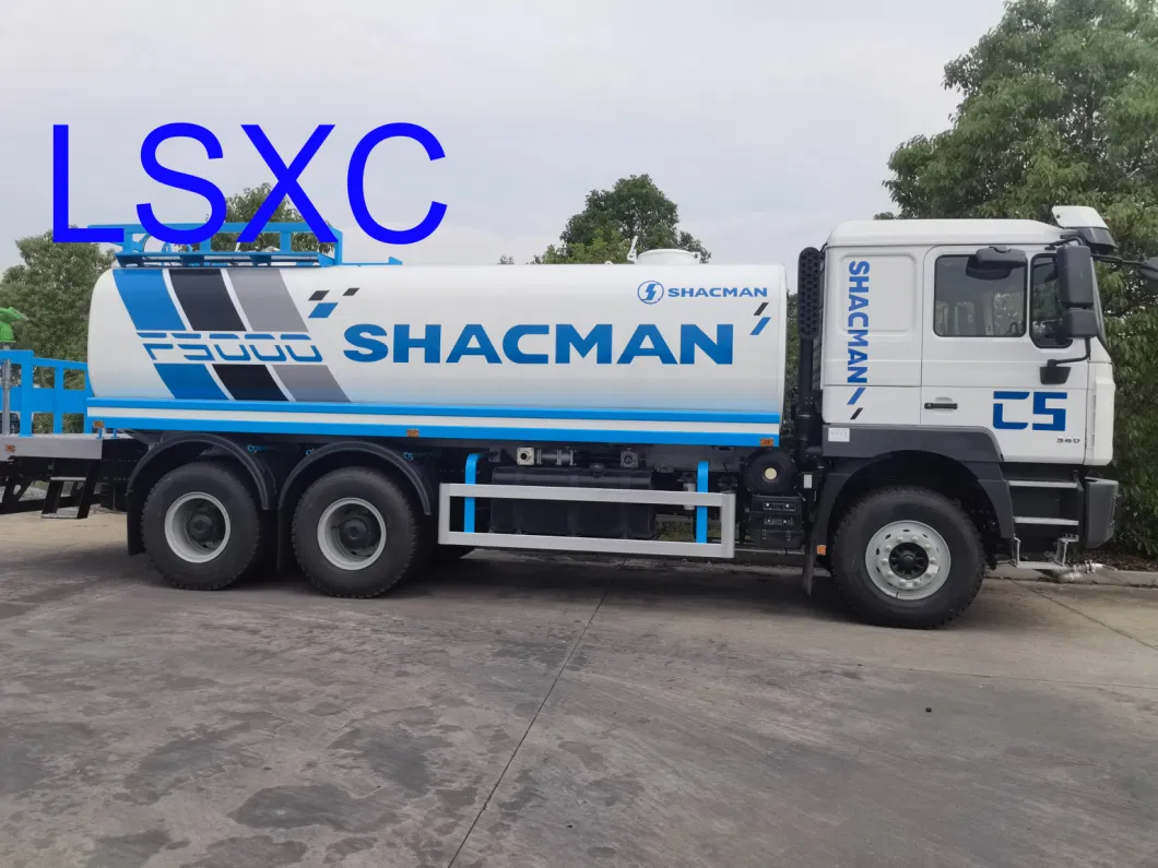 20 M3 Shacman F3000 Water Tank Truck 20000 Liters Sprinkler Multifunctional Water Tanker Low Price on Sale