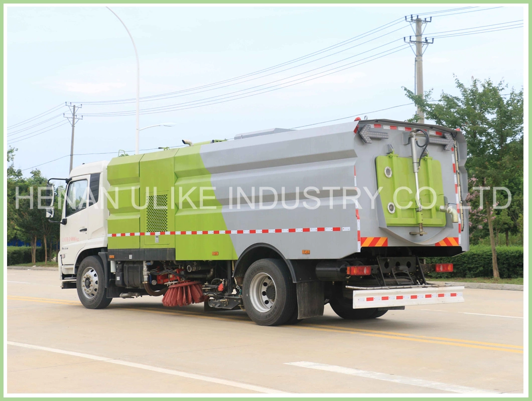 China Factory Washing Sweep Truck Dongfeng Street Hydraulic Cleaning Diesel Environment Vehicles Machine Road Sweeper Truck