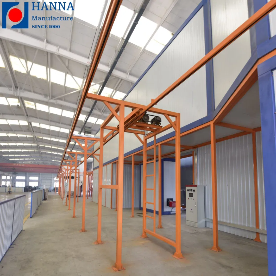 Metal Factory Cabinet Panel Box Rack Sheet Powder Coating Machine