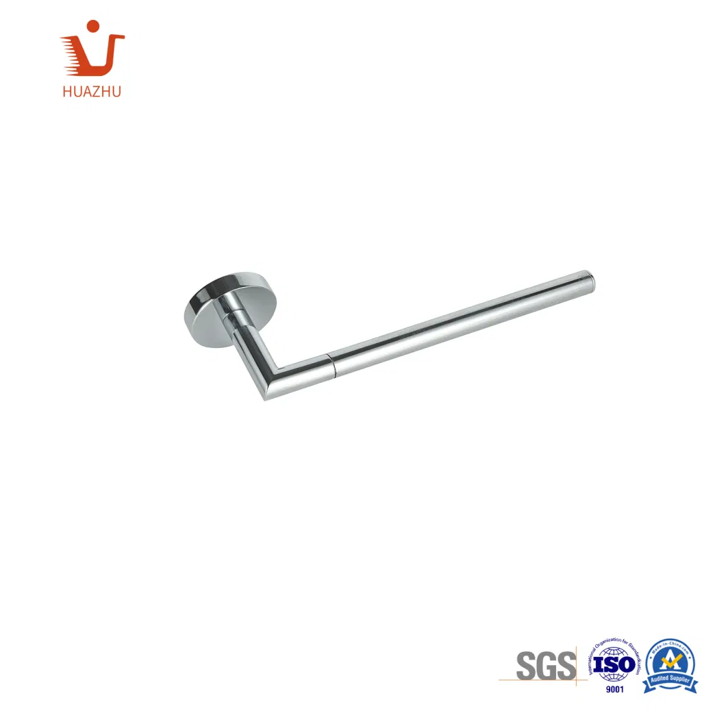 Wall Mount Bathroom Fitting Accessories Chrome Polished Finish Towel Bar