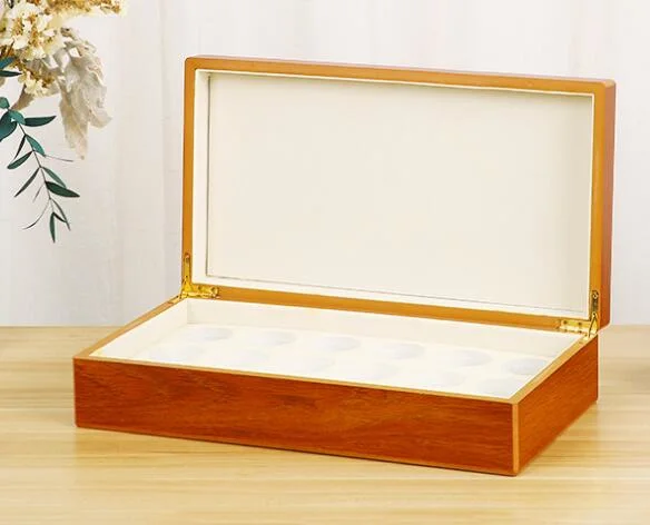 Eco-Friendly Bamboo Instrument Packaging Boxes with EVA Insert