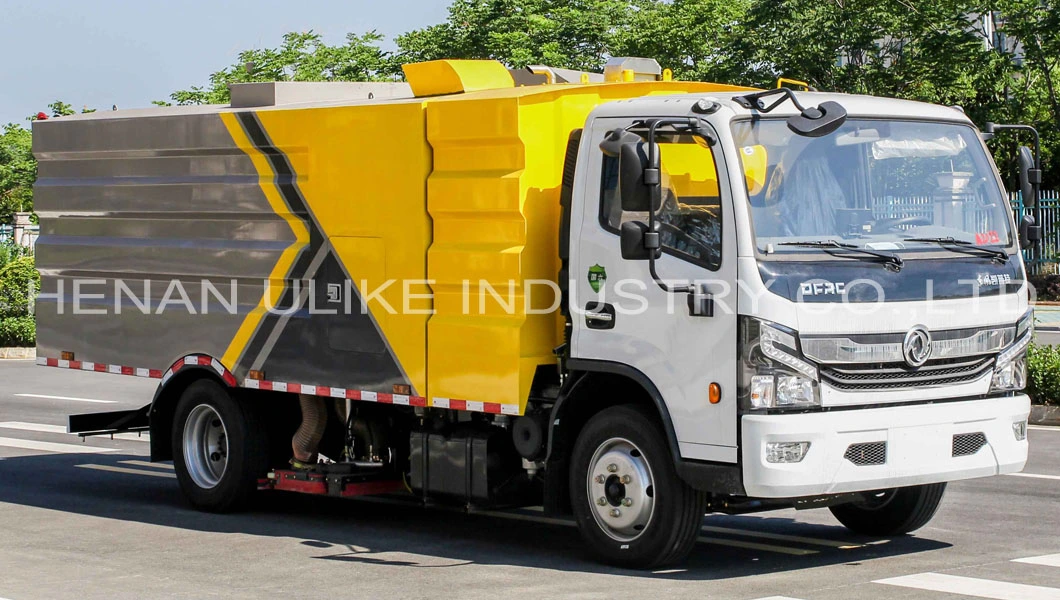 Road Dust Cleaning Truck City Special Vehicle 4m3 Vacuum Suction Truck