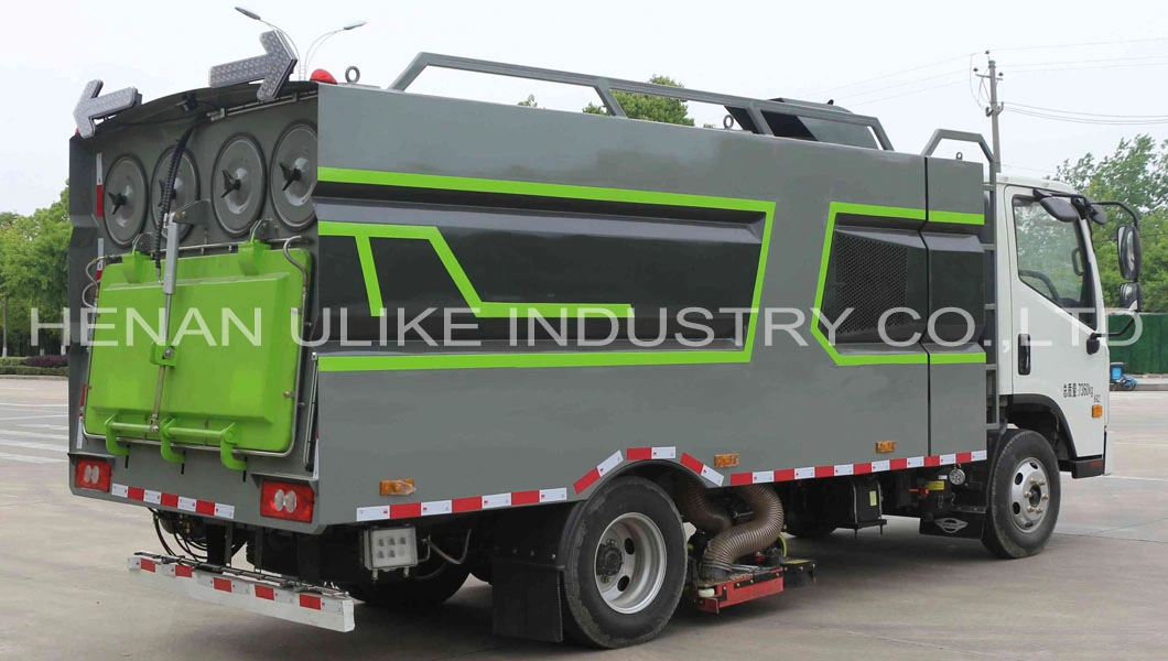 Road Dust Cleaning Truck City Special Vehicle 4m3 Vacuum Suction Truck