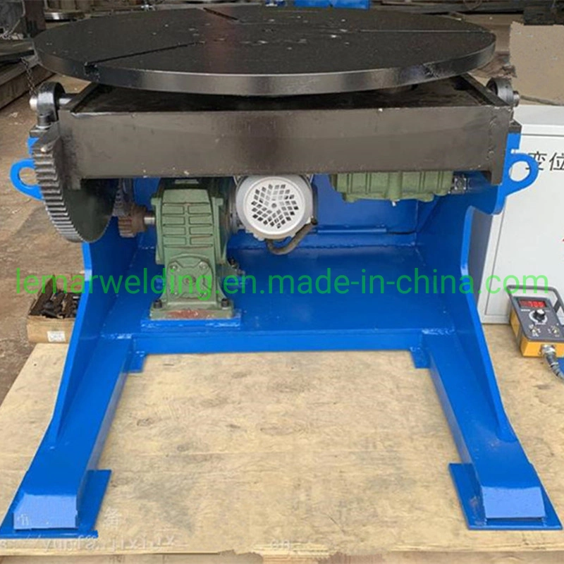 Automatic Turn Welding Turntable Table Capacity 600kg Tilt 135 Degree