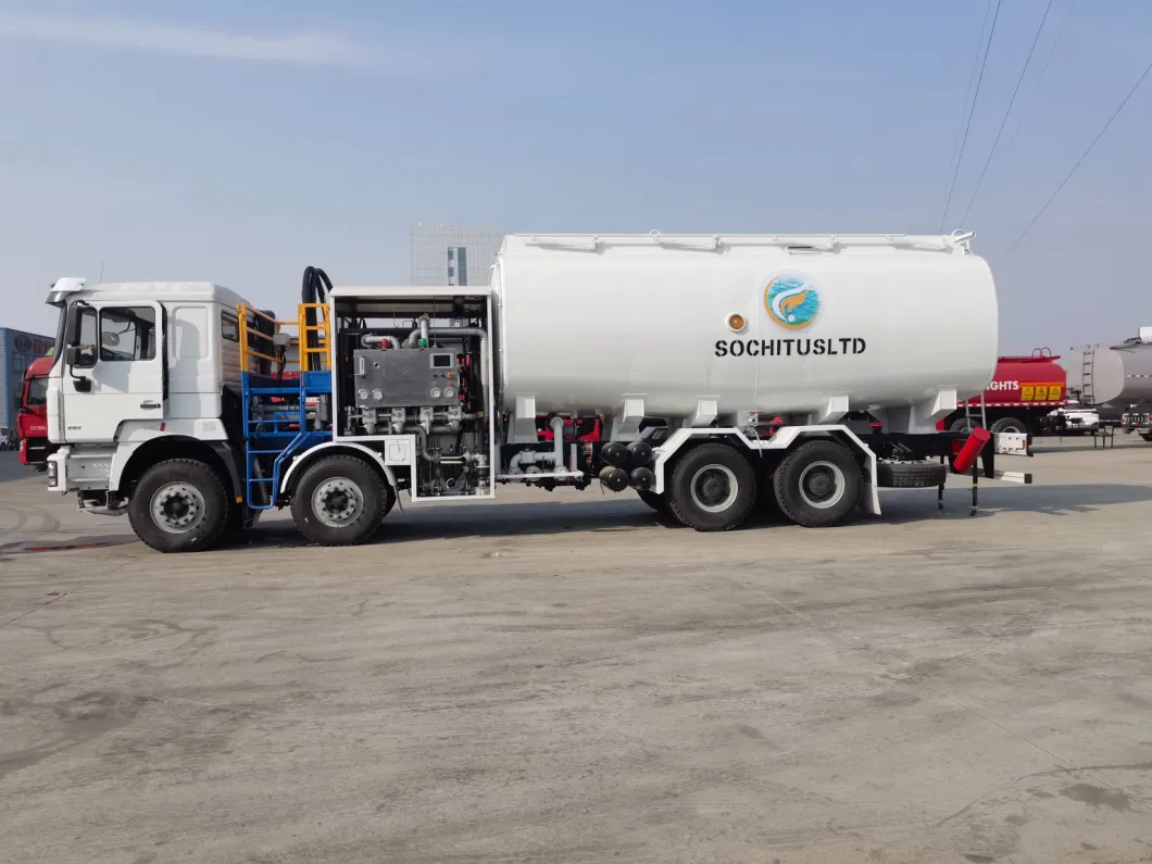 New Type 30000 Liters Aviation Kerosene Fuel Tank Truck for Aircraft with Fuel Dispenser