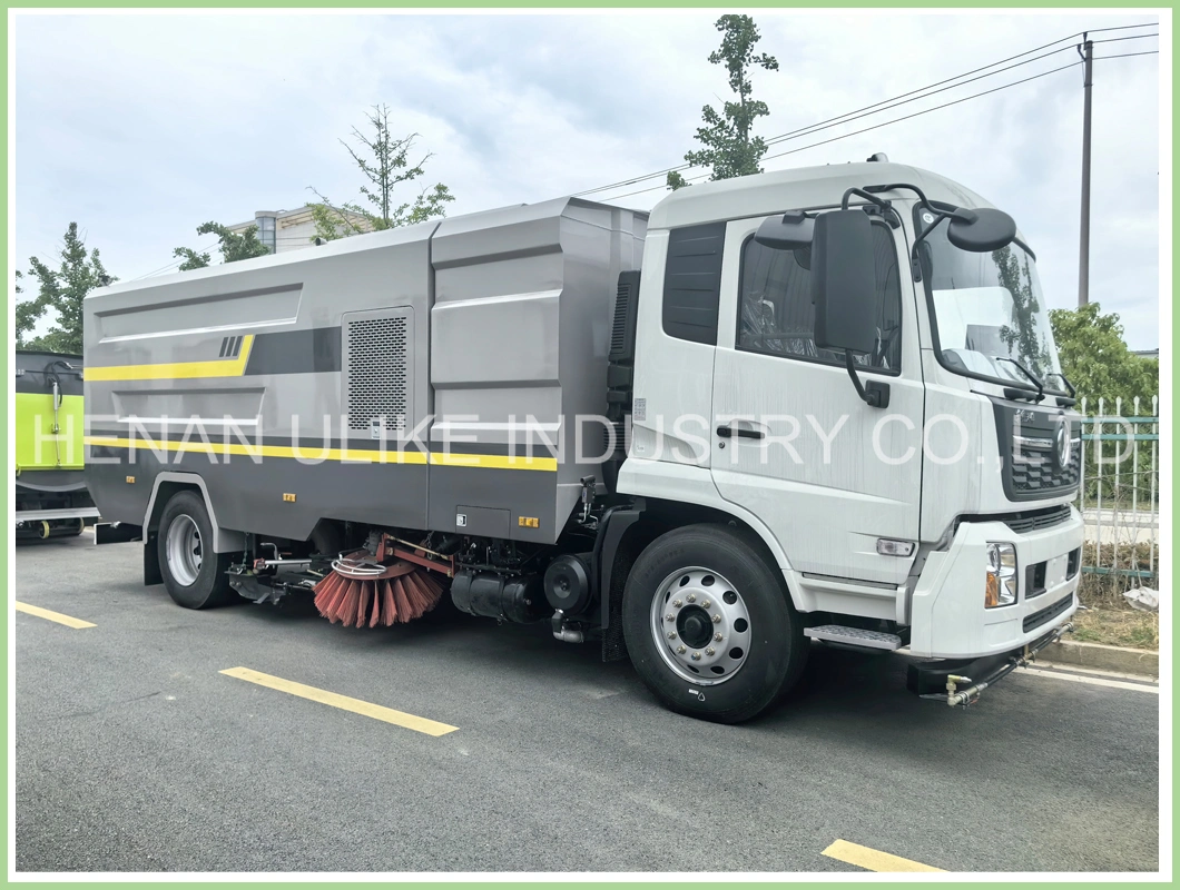 Dongfeng HOWO JAC Sweeper-Washer Truck Good Quality LHD/Rhd 5m3 9m3 15m3 Road Street Outdoor Sweeper-Washer Truck