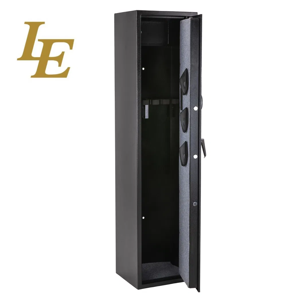 Le-G1450bp5 High Quality Biometric Lock Gun Safe Cabinet