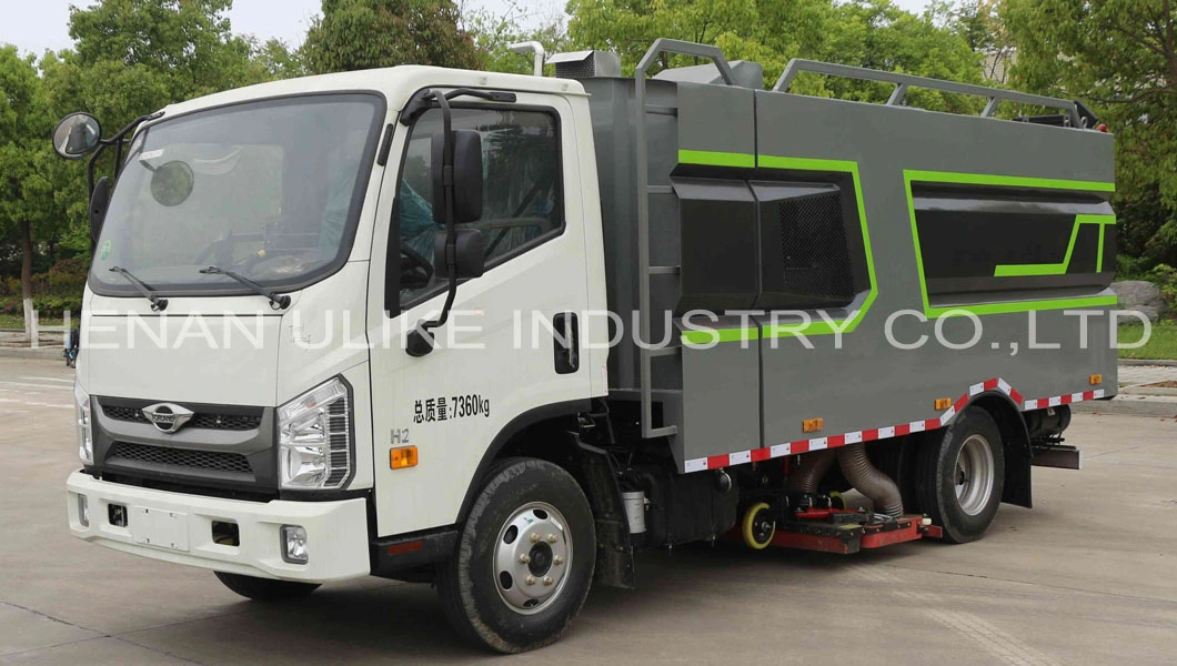 Road Dust Cleaning Truck City Special Vehicle 4m3 Vacuum Suction Truck