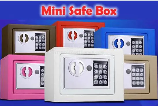 Chinese Furniture Small Household Fingerprint Digital Safe Box Steel Safes