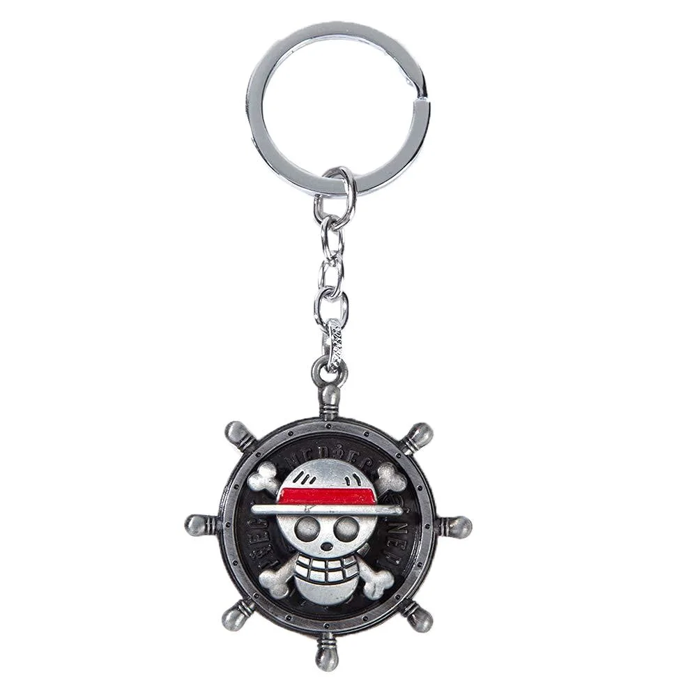 Baby Sos Alarm 2022 Promotional Gift Soft Rubber PVC Keyring 3D Design Moveable Metal Crafts Enamel Car Decoration Accessories One Piece Keychain