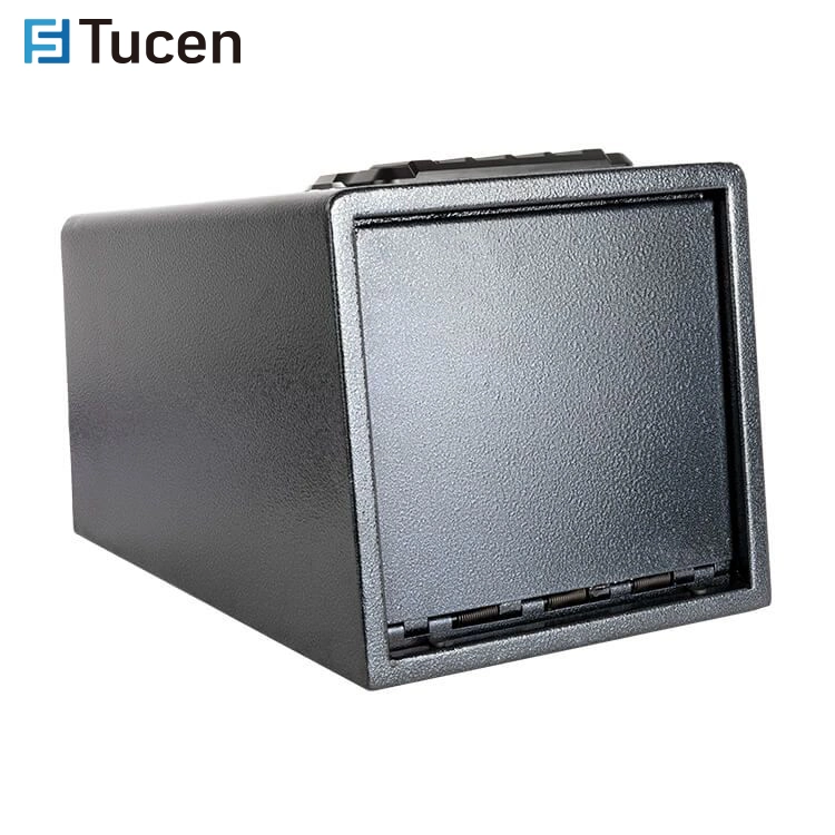 Biometric Gun Safe Fingerprint Gun Vault Lock Box Cabinet Handgun Ammo Firearm Safety Money Safe