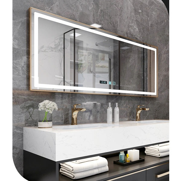 Nordic Bathroom Cabinet Combination Bathroom Sink Basin Toilet Marble Vanity Smart Mirror Cabinet