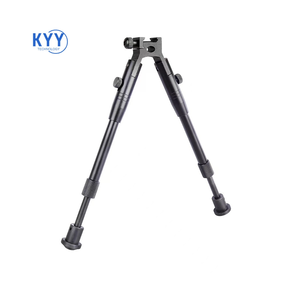 Outdoor Hunting Bipod Tactical Retractable Folding 6 Inch Metal Steel Rack Bipods