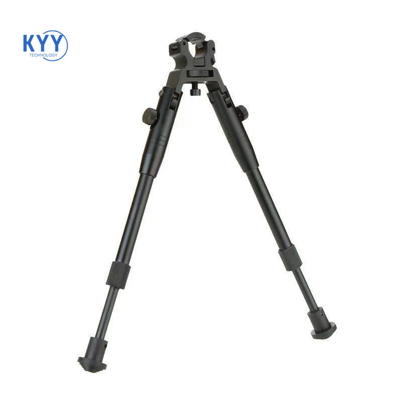 Bipod Bracket for Outdoor Camera Photography Round Mouth Bipod 6 Inch Round Mouth Hunting Bipod