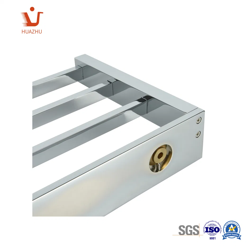 Wall Mounted Zinc Alloy Towel Rack Stainless Steel Towel Rail for Bathroom Towel Holder Chinese OEM Manufacturer