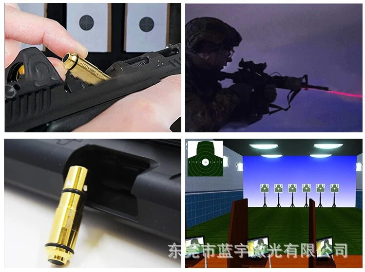 650nm Red Laser Dry Fire Laser Ammo Training Bullet for Handgun