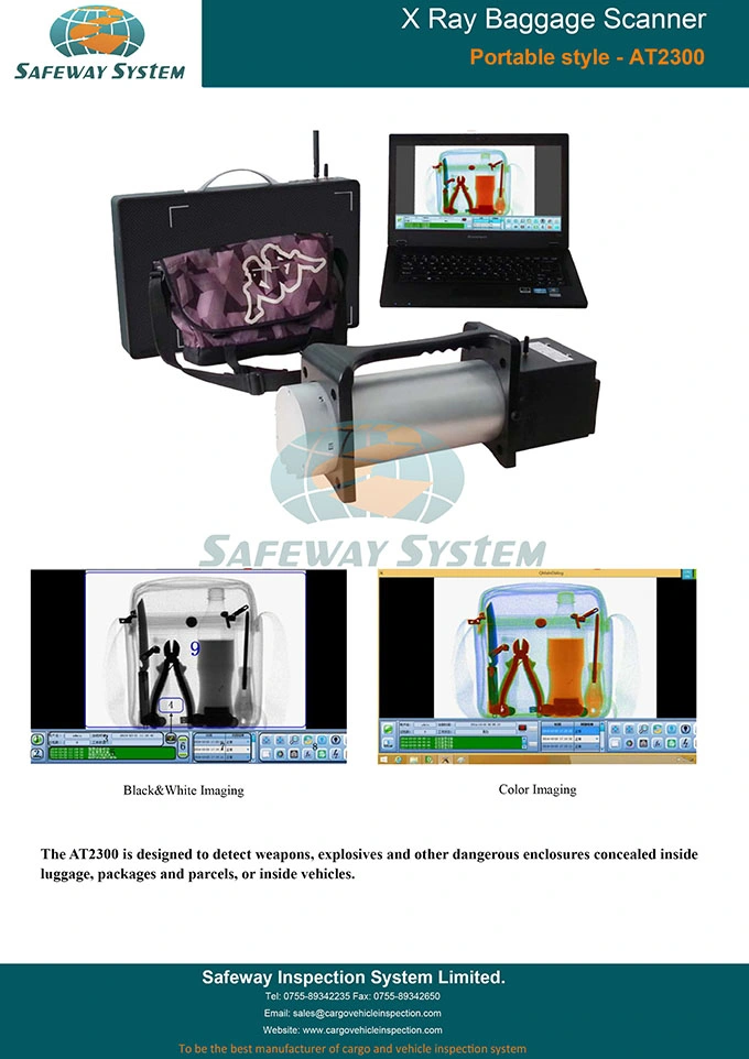 Security Systems Manufacturer Portable Security Equipment X Ray Machine Mobile X-ray Scanner