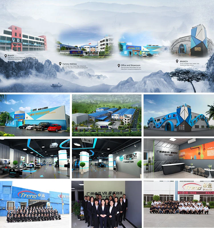 Zhuoyuan Vr Center 9d Virtual Reality Flying Shooting Game Flight Simulator