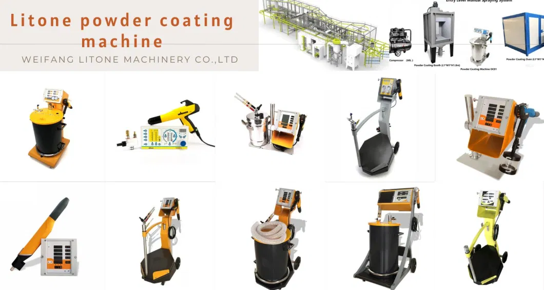 Phirst Automatic Powder Coating/Spraying/Painting Machine with LED Display