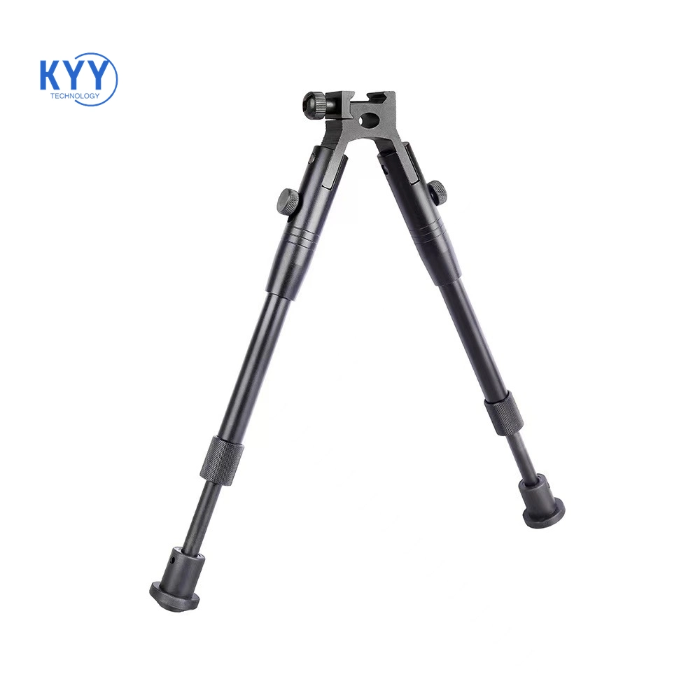 Bipod Bracket for Outdoor Camera Photography Round Mouth Bipod 6 Inch Round Mouth Hunting Bipod