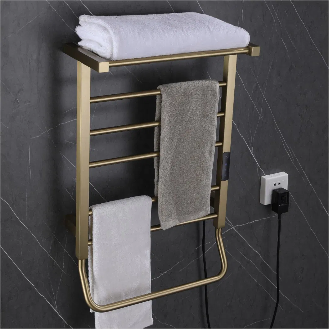 Large Electric Towel Rack with Top Rack