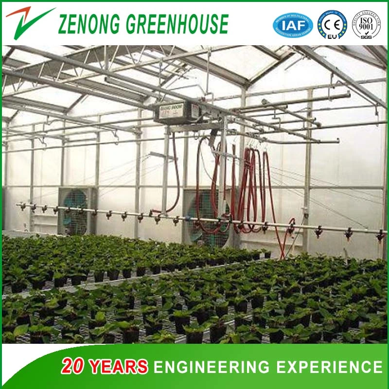 Automatic Self-Propelled Water Sprinkler for Greenhouse Irrigation