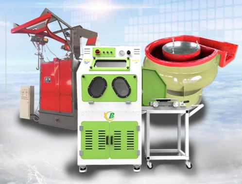 220L Red Color Sandblaster, Bench Sandblaster Sand Grit Blasting Sandblasting Cabinet