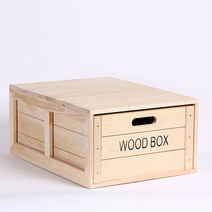 Fine Pine Wood Container Wood Box