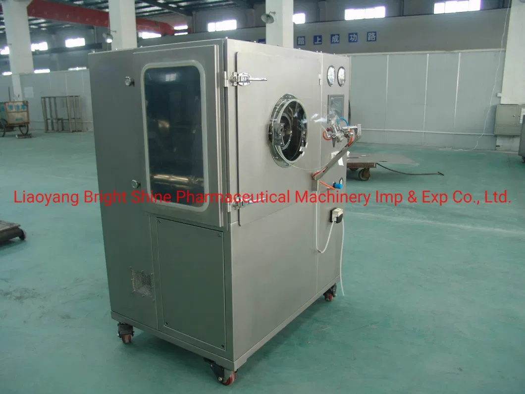 Lab Small Capacity Tablet Pill Film Coating Machine (coating pan interchangable)