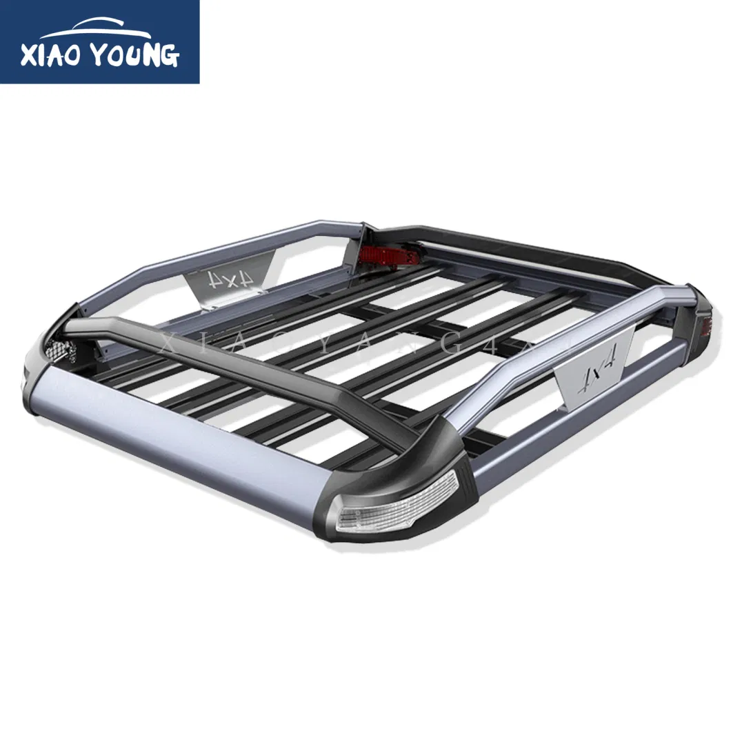 SUV Pickup Truck 4X4 Parts Universal Roof Rack Bakset Aluminum Luggage Rack