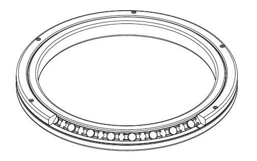 Crbt805A Crossed Roller Bearing Non Standard Bearing Thin Wall