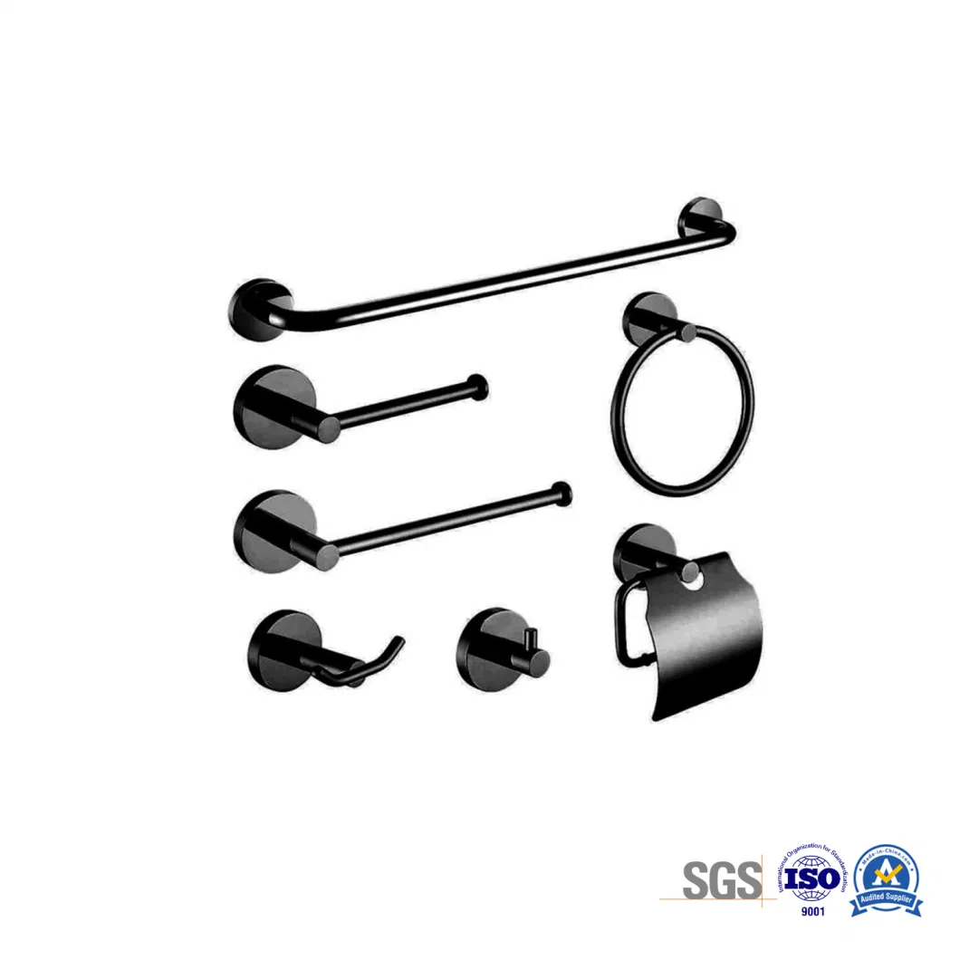 New 304 Stainless Steel Bathroom Hardware Set Powder Coating Nickel Gold Polished