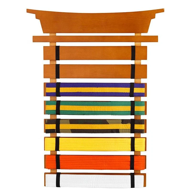 Martial Arts Weapons Taekwondo Belt Display Rack