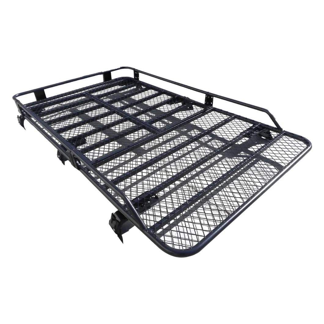 Hot Sale Truck Aluminum Platform off Road 4X4 SUV Car Accessories Universal Black Aluminum Alloy Steel Roof Rack