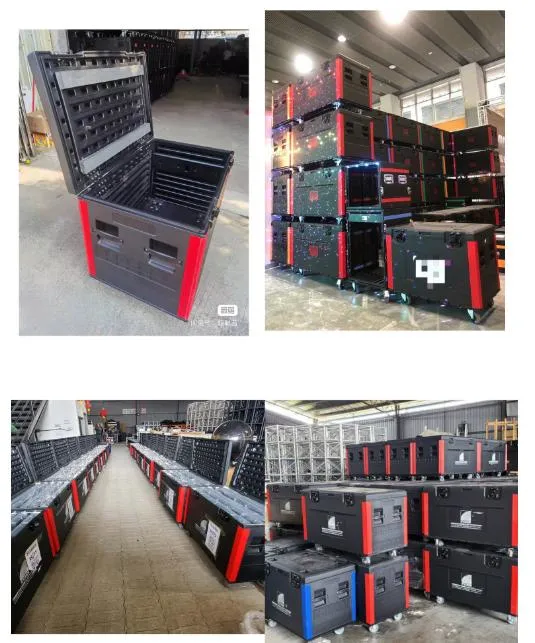 P3.91 Outdoor Rental LED Display Stage Screen HD Event Concert Video Wall Rental Flight Case with Wheels