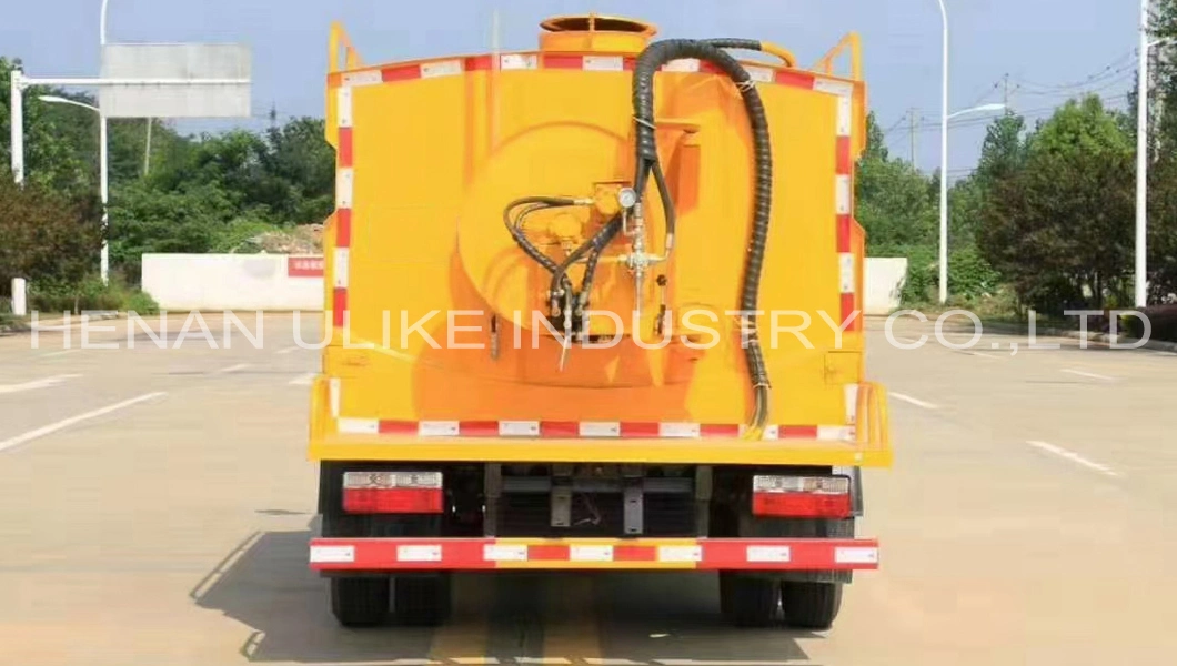 Pavement Maintenance Truck Road High Pressure Road Cleaning